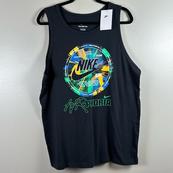 NWT Men’s Nike Airphoria Black Tank Top - Picture 3 of 10